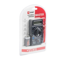 Мультиметр цифровой M838 Master EKF In-180701-bm838