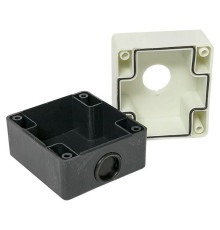 Корпус КП 101 1 кнопка бел. EKF cpb-101-w