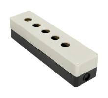 Корпус КП105 5 кнопок бел. EKF cpb-105-w