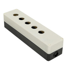 Корпус КП105 5 кнопок бел. EKF cpb-105-w