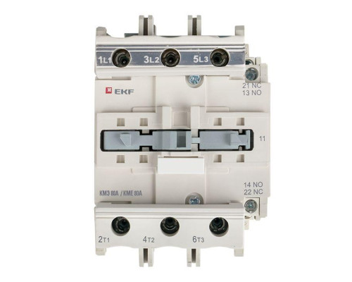 Контактор КМЭ 80А 220В NO+NC EKF ctr-s-80-220