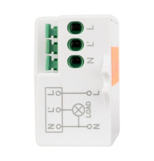 Датчик движения микроволновый MW-706 1200Вт 360град. до 8м IP20 бел. EKF dd-mw-706