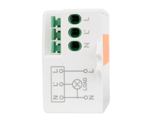 Датчик движения микроволновый MW-706 1200Вт 360град. до 8м IP20 бел. EKF dd-mw-706