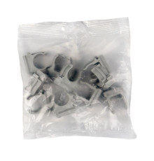 Держатель для труб (клипса) d16мм (уп.10шт) Plast PROxima EKF derj-z-16n-r