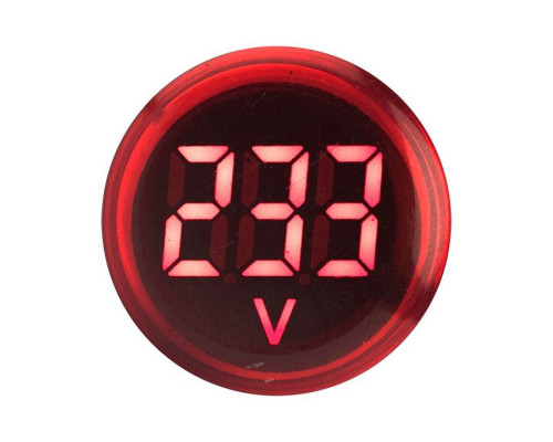 Индикатор значения напряжения ED16-22VD красн. PROxima EKF ed16-22vd-r