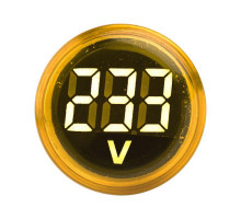 Индикатор значения напряжения ED16-22VD желт. PROxima EKF ed16-22vd-y