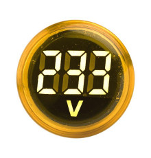 Индикатор значения напряжения ED16-22VD желт. PROxima EKF ed16-22vd-y