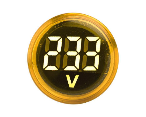 Индикатор значения напряжения ED16-22VD желт. PROxima EKF ed16-22vd-y
