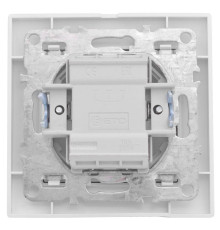 Выключатель 1-кл. СП Минск 10А IP20 бел. Basic EKF ERV10-021-10