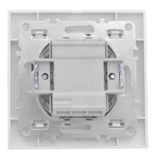 Выключатель 1-кл. СП Минск 10А IP20 с индикатором бел. Basic EKF ERV10-121-10