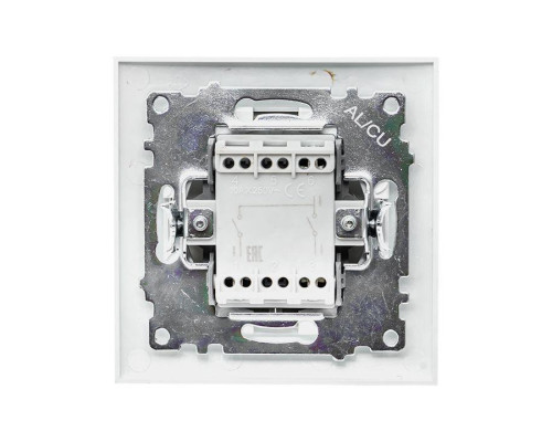 Выключатель 2-кл. СП Валенсия 10А IP20 бел. PROxima EKF EWV10-023-10