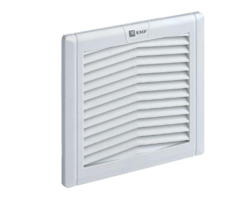 Решетка вентиляционная с фильтром 124x124мм IP54 PROxima EKF EXF52