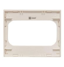Рамка для розетки 2-м Стокгольм бел. PROxima EKF EYM-G-304-10