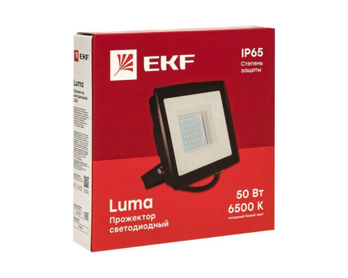 Прожектор светодиодный СДО-3001 10Вт 6500К IP65 Basic EKF FLL-3001-10-6500