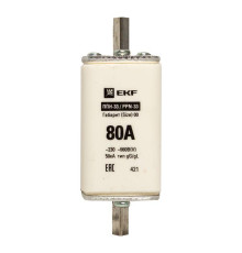 Вставка плавкая ППН-33 160/80А габарит 00 PROxima EKF fus-33/160/80