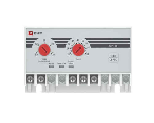 Реле защиты двигателя MPR 80А EKF mpr-80