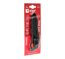 Нож строительно-монтажный 18мм НСМ-50 (18мм)(SK4) Heavy Duty (до 25кг) Expert EKF ncm-50-exp