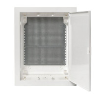 Щит слаботочный встраив. Nova 2 габарит. IP40 с пластик. дверью PROxima EKF nv-mb-pd-2