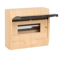 Щит ЩРН-П-10 IP41 светлое дерево PROxima EKF pb40-n-10-light
