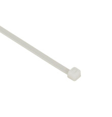 Хомут кабельный 3.6х200 нейл. бел. (уп.100шт) EKF plc-c-3.6x200