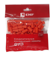 Соединитель проводов СИЗ-3 1.5-5.75кв.мм (уп.100шт) EKF plc-cc-5