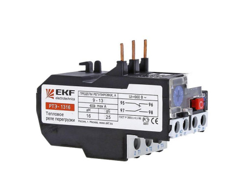 Реле тепл. РТЭ 1314 7-10А EKF rel-1314-7-10