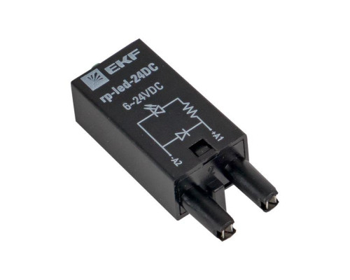Модуль светодиодный 24 VDC для промежуточных реле RP AVERES EKF rp-led-24DC