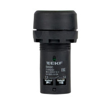 Кнопка SW2C-11 возвратная зел. NO+NC EKF sw2c-11s-g