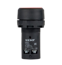 Кнопка SW2C-11 возвратная кр. NO+NC EKF sw2c-11s-r