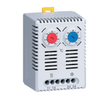 Термостат NO+NC (охлаждение и обогрев) на DIN-рейку 10A 230В IP20 PROxima EKF T2C10M