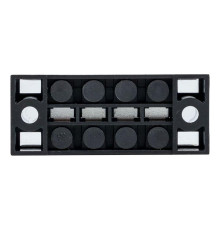 Терминал клеммный TB-4504 до 4.5кв.мм 45А 4 клеммные пары EKF tb-4504