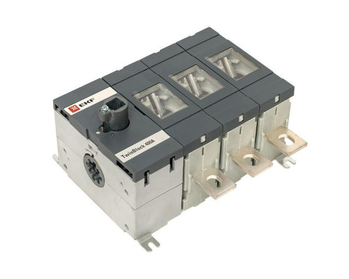 Рубильник 3п 400А без рукоятки управления TwinBlock PROxima EKF tb-s-400-3p
