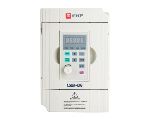 Преобразователь частоты 1.5/2.2кВт 3х400В VECTOR-100 PROxima EKF VT100-1R5-3B
