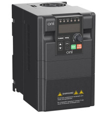Преобразователь частоты A150 380В 3ф 2.2кВт 6А встроенный торм. модуль ONI A150-33-22NT
