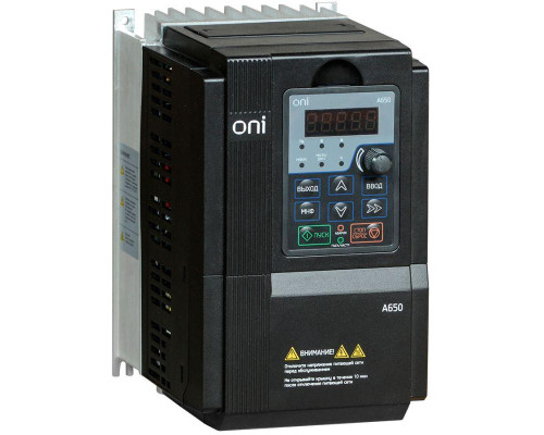 Преобразователь частоты A650 380В 3Ф 11кВт 25А ONI A650-33E11T
