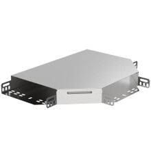 Ответвитель для лотка Т-образ. горизонт. 200х50 с кр. IEK CLP1T-050-200