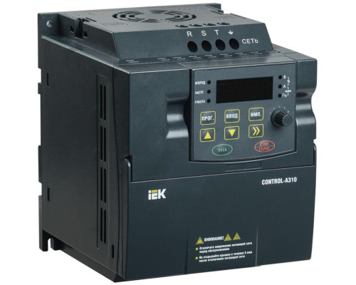Преобразователь частоты CONTROL-A310 380В 3ф 2.2кВт 5.1А IEK CNT-A310D33V022TEZ