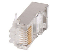 Разъем RJ45 8P8C кат.5E FTP GENERICA CS3-1C5EF-G