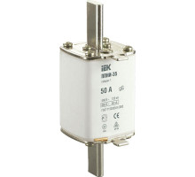 Вставка плавкая ППНИ-35 50А габарит 1 IEK DPP30-050