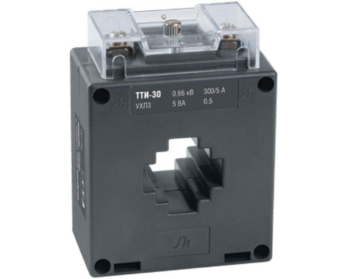 Трансформатор тока ТТИ-30 250/5А кл. точн. 0.5S 5В.А IEK ITT20-3-05-0250