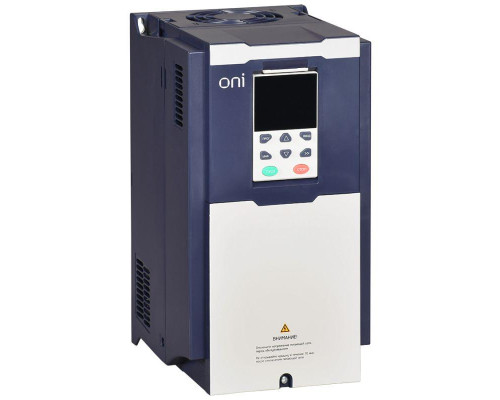 Преобразователь частоты K750 380В 3Ф 7.5-11кВт 17-25А ONI K750-33-75N11TM