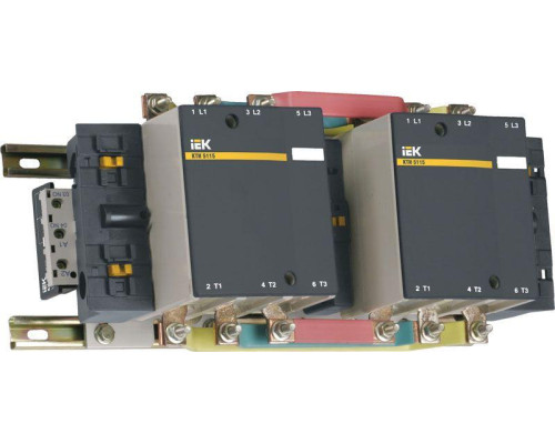 Контактор КТИ-53303 реверс 330А 230В/AC3 IEK KKT53-330-230-10