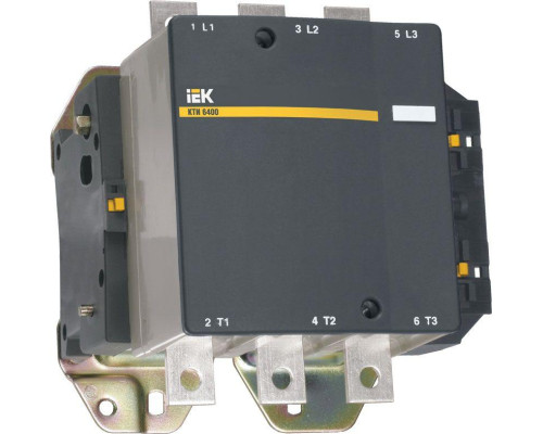 Контактор КТИ-6400 400А 230В/АС3 IEK KKT60-400-230-10