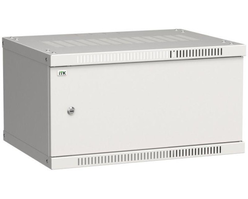 Шкаф LINEA WE 6U 600x450мм дверь металл сер. ITK LWE3-06U64-MF