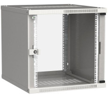 Шкаф LINEA WE 12U 600х600мм дверь стекло сер. ITK LWE3-12U66-GF