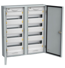 Корпус металлический ЩРн-2х48з-1 IP54 "UNIVERSAL" IEK MKM11-N-2X48-54-Z-U