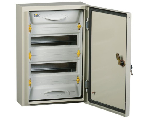 Корпус металлический ЩРн-24з-1 У2 IP54 PRO IEK MKM16-N-24-54-ZU