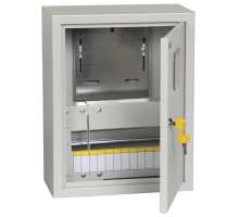 Корпус металлический ЩУРн-1/12 (395х310х165мм) IP31 TITAN IEK MKM25-N-12-31-ZO