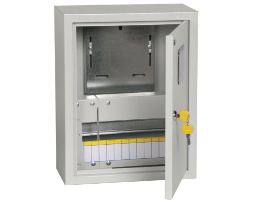 Корпус металлический ЩУРн-1/12 (395х310х165мм) IP31 TITAN IEK MKM25-N-12-31-ZO