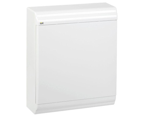 Бокс ЩРН-П-24 мод. навесной пластик IP41 PRIME бел. дверь IEK MKP82-N-24-WD-41-10